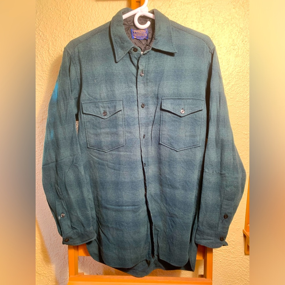 Pendleton 100% Virgin Wool (M) 15 1/2